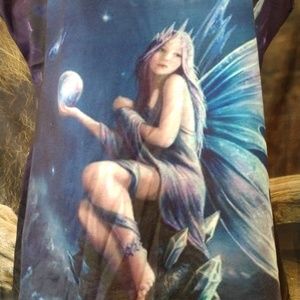 Stunning Fairy with beautiful colors tank top
